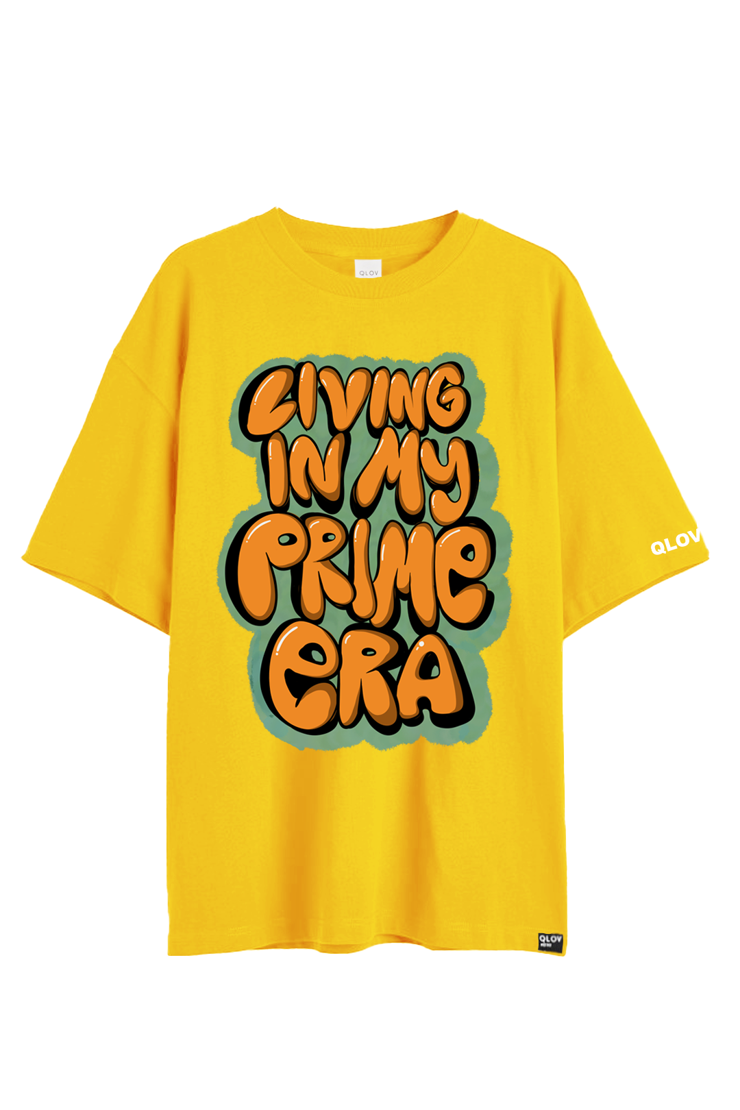 PRIME ERA (MUSTARD) OVERSIZED T-SHIRT