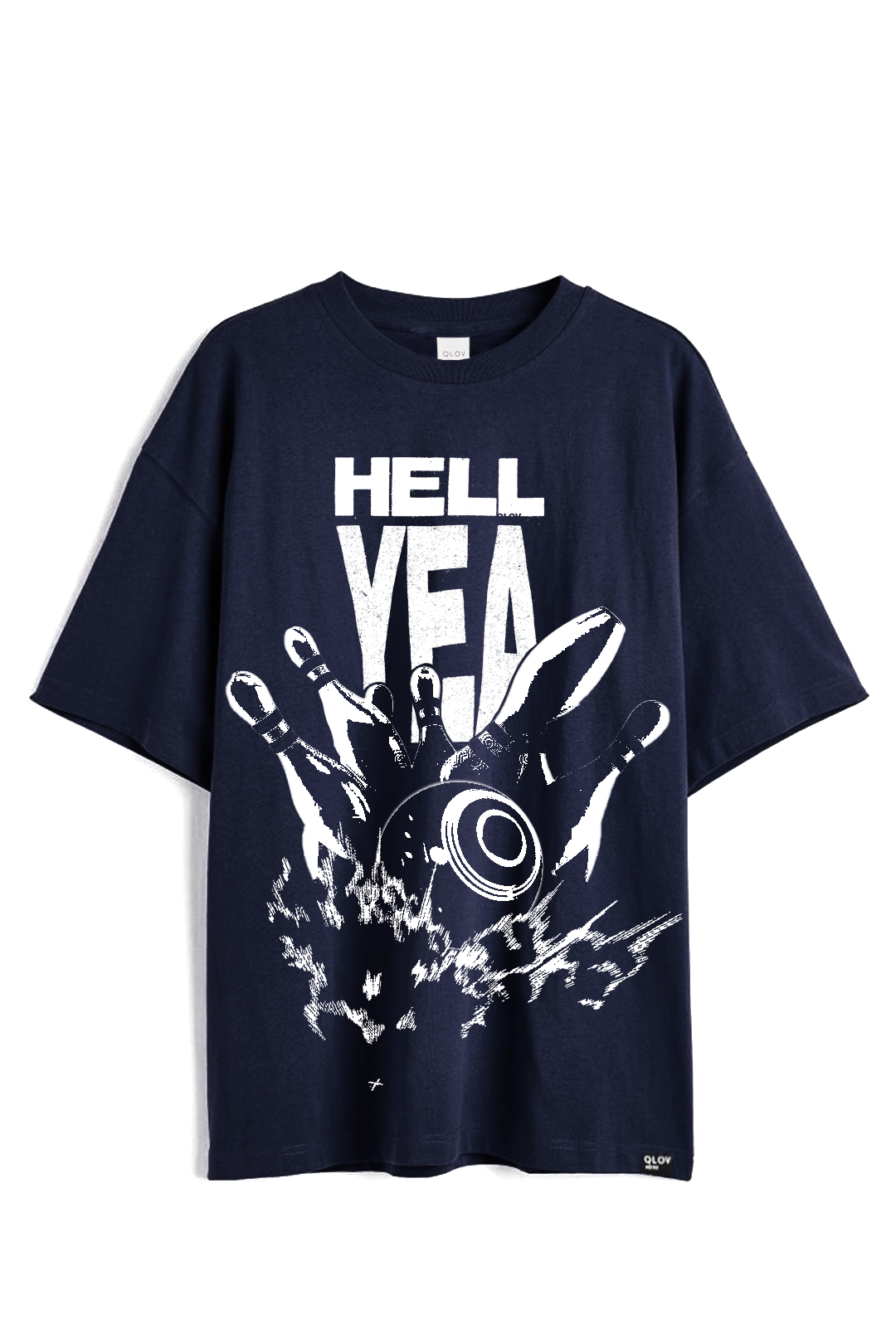 HELL YEAH CLUB (NAVY) OVERSIZED T-SHIRT