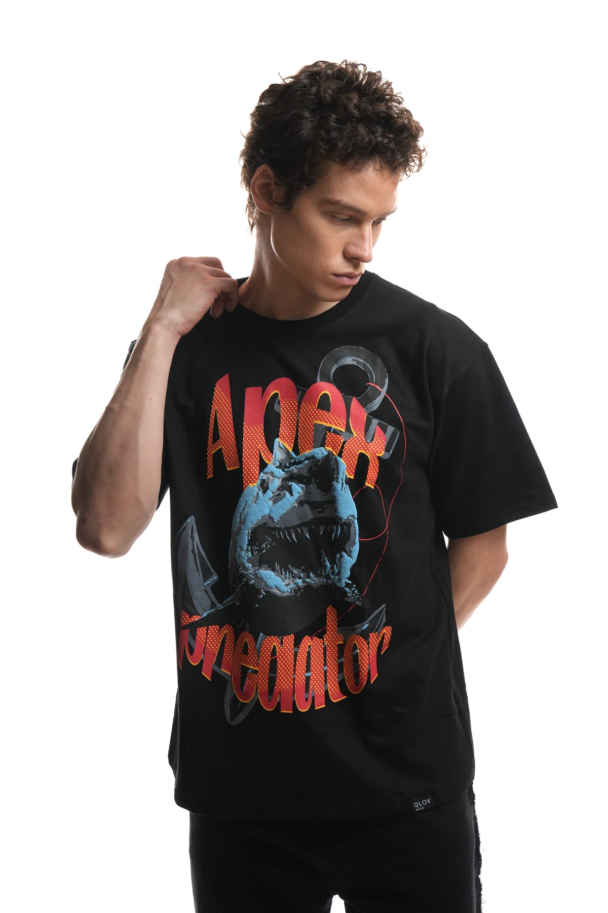 APEX PREDATOR (BLACK) OVERSIZED T-SHIRT