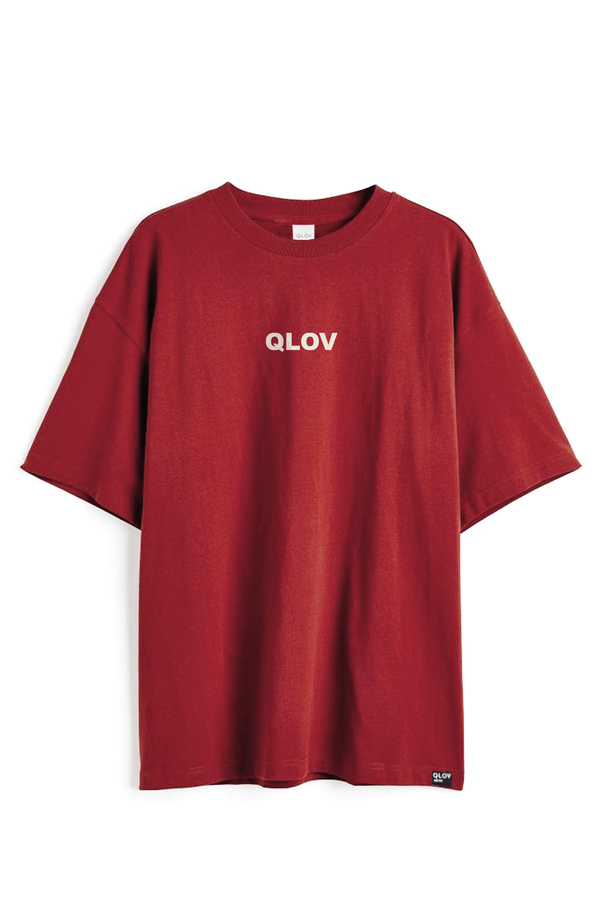 OCTOWAVE (RED) OVERSIZED T-SHIRT